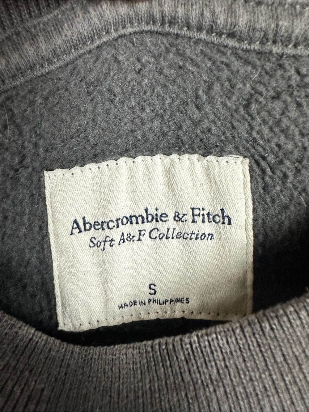 Abercrombie & Fitch Fleetwood Mac Dove Graphic Sweatshirt Gray Small Rock Band - Picture 5 of 5